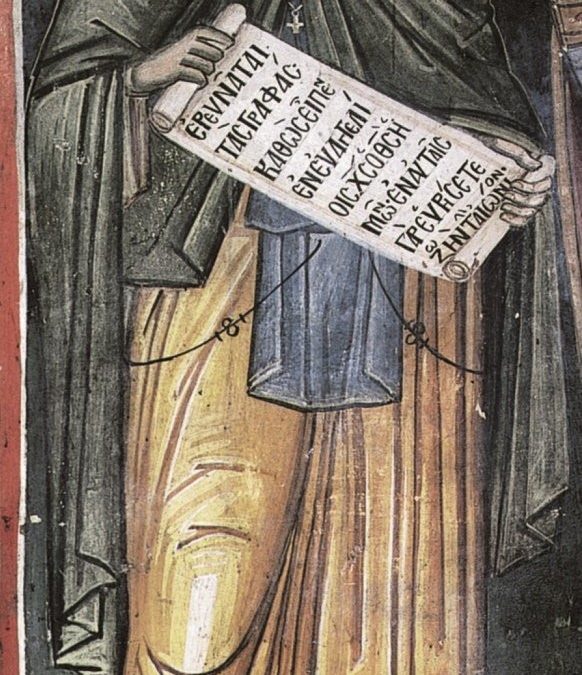 Ἀπό τόν βίον του Ὁσίου καί Θεοφόρου πατρός ἡμῶν ΠΑΪΣΙΟΥ του Μεγάλου (ΙΟΥΝΙΟΥ ΙΘ’)