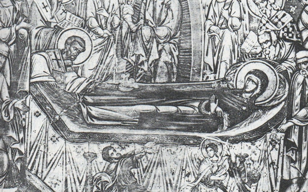 Λόγος εἰς τήν Κοίμησιν τῆς Ὑπερευλογημένης Δεσποίνης ἡμῶν Θεοτόκου καί Ἀειπαρθένου Μαρίας. Β’ Ἀναφοραί μεταξύ ἑορτῶν.