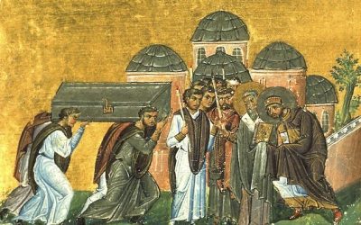 Τα θαυμαστά γεγονότα τῆς ἐν ἐξορίᾳ κοιμήσεως & τῆς ἀνακομιδῆς τοῦ λειψάνου τοῦ Ἁγίου Ἰωάννου τοῦ Χρυσοστόμου.